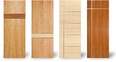 Flush Designer Bamboo Doors