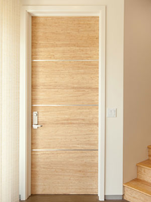 Flush Bamboo Doors